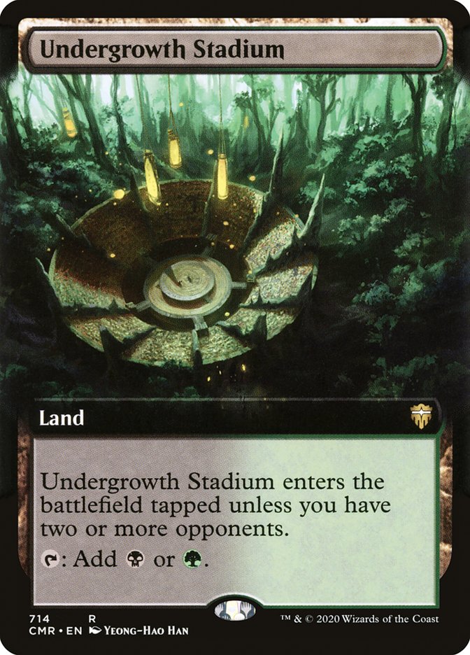 Undergrowth Stadium (Extended Art) [Commander Legends] | Black Swamp Games