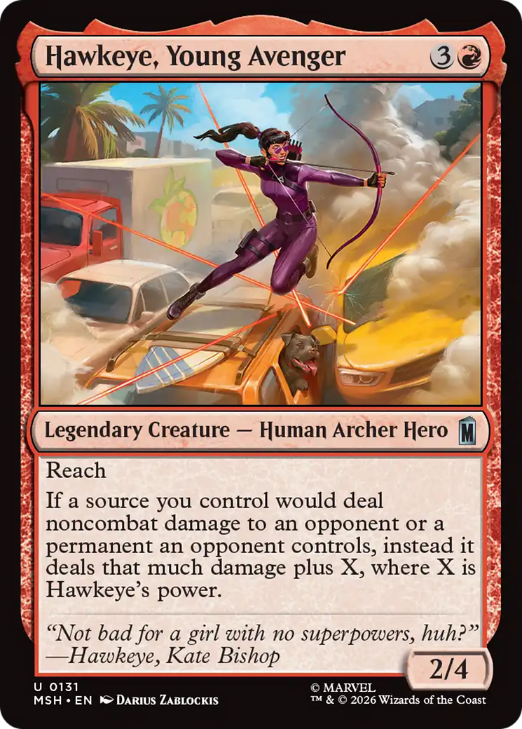 Hawkeye, Young Avenger [Marvel Super Heroes] | Black Swamp Games