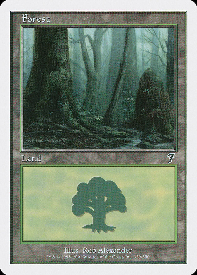 Forest (329) [Seventh Edition] | Black Swamp Games