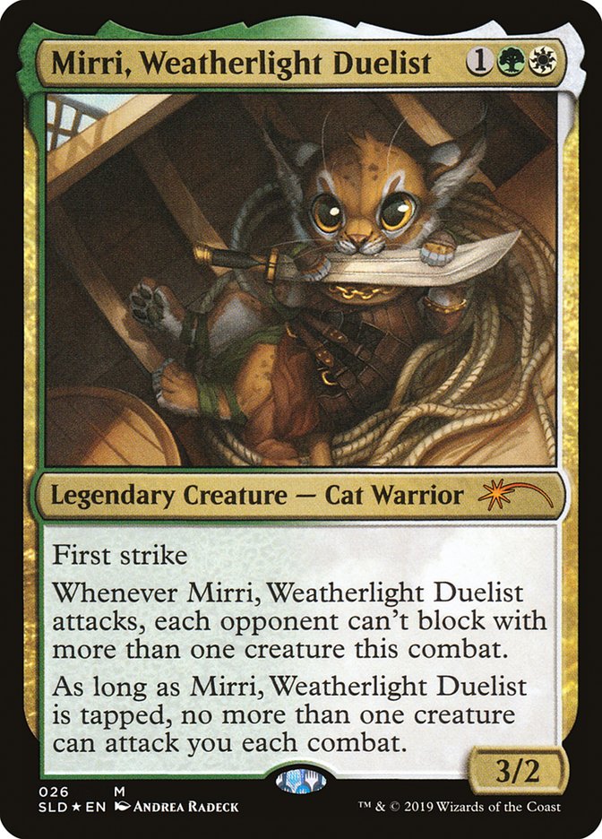 Mirri, Weatherlight Duelist [Secret Lair Drop Series] | Black Swamp Games