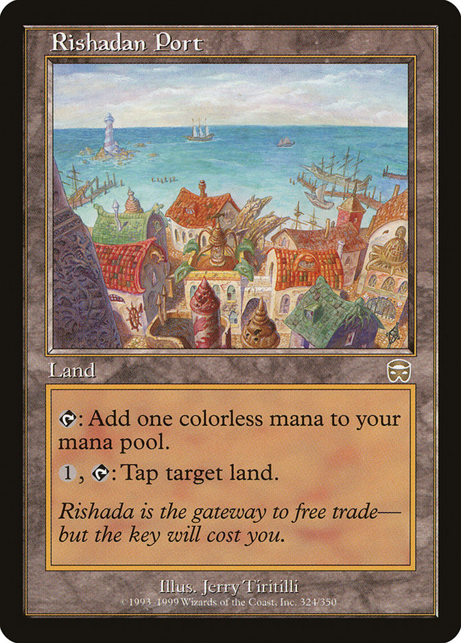 Rishadan Port [Mercadian Masques] | Black Swamp Games