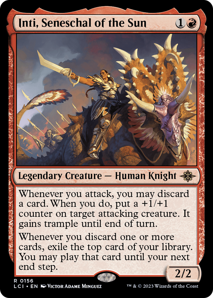 Inti, Seneschal of the Sun [The Lost Caverns of Ixalan] | Black Swamp Games