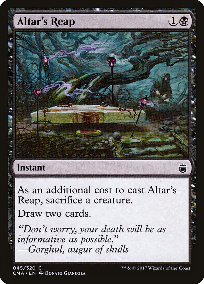 Altar's Reap [Commander Anthology] | Black Swamp Games