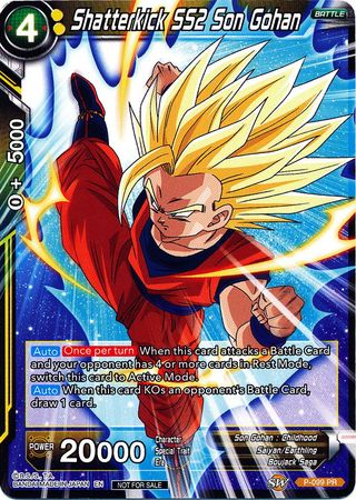 Shatterkick SS2 Son Gohan (P-099) [Promotion Cards] | Black Swamp Games