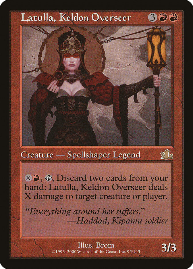 Latulla, Keldon Overseer [Prophecy] | Black Swamp Games