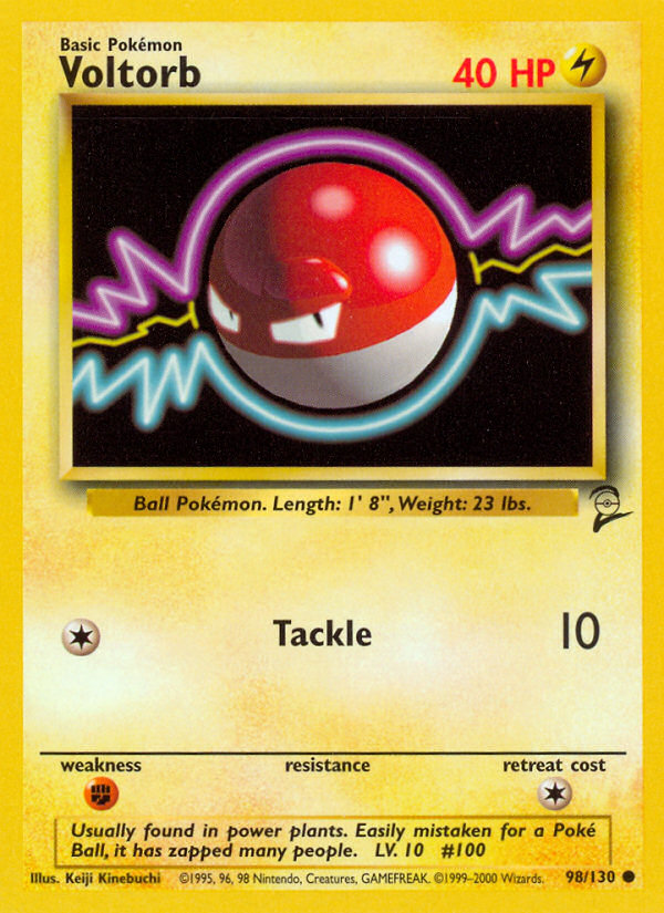 Voltorb (98/130) [Base Set 2] | Black Swamp Games