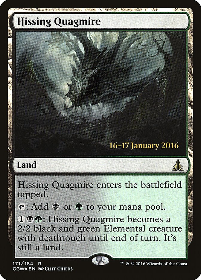 Hissing Quagmire [Oath of the Gatewatch Prerelease Promos] | Black Swamp Games