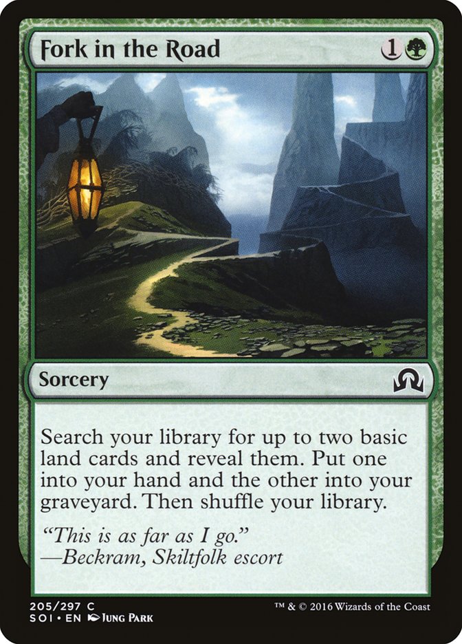 Fork in the Road [Shadows over Innistrad] | Black Swamp Games