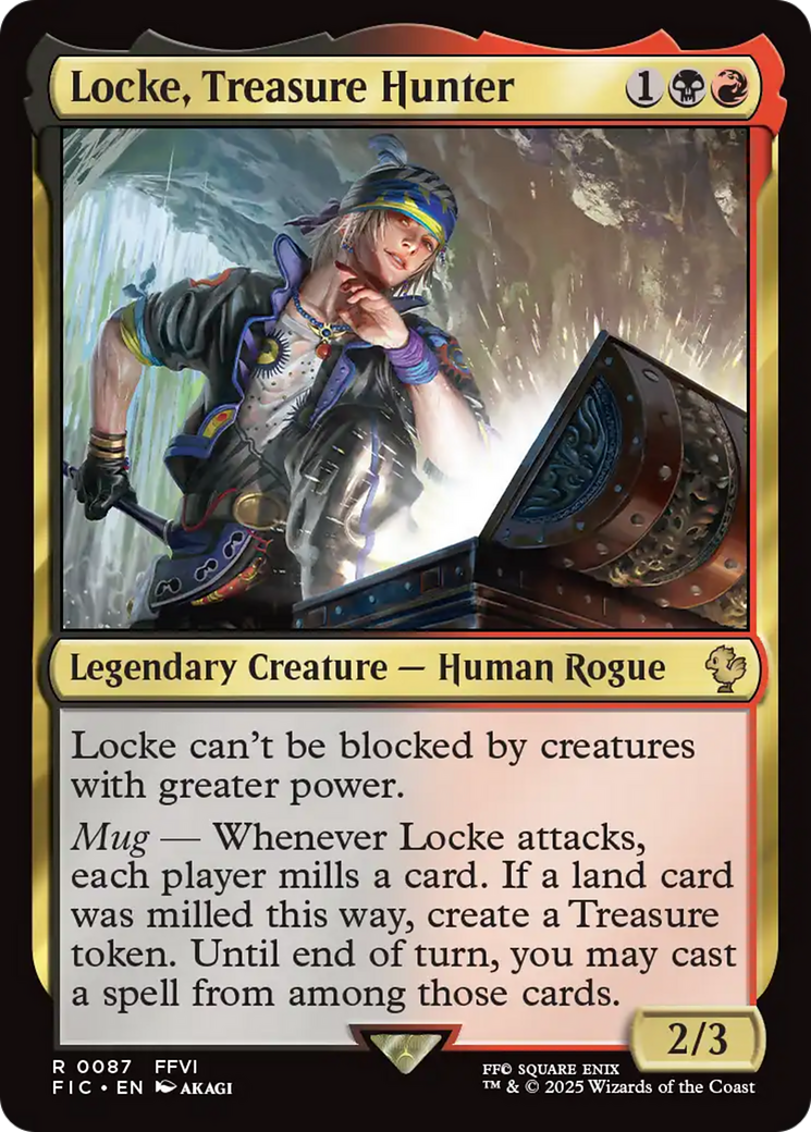 Locke, Treasure Hunter [FINAL FANTASY Commander] | Black Swamp Games