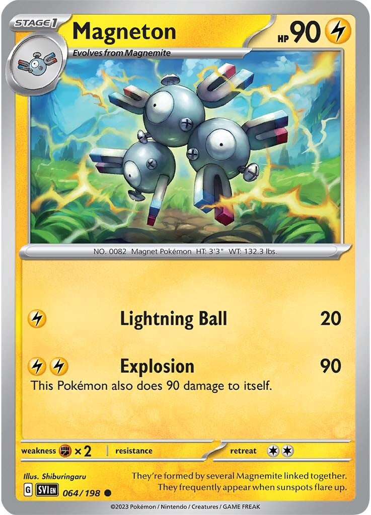 Magneton (064/198) [Scarlet & Violet: Base Set] | Black Swamp Games