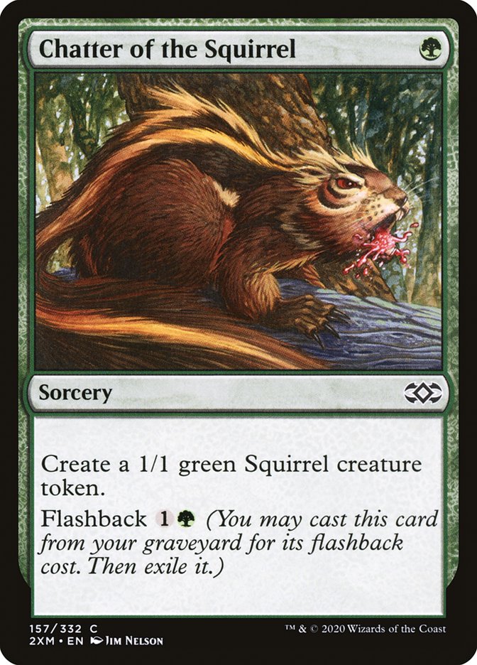 Chatter of the Squirrel [Double Masters] | Black Swamp Games