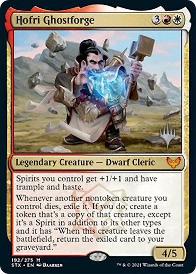 Hofri Ghostforge (Promo Pack) [Strixhaven: School of Mages Promos] | Black Swamp Games