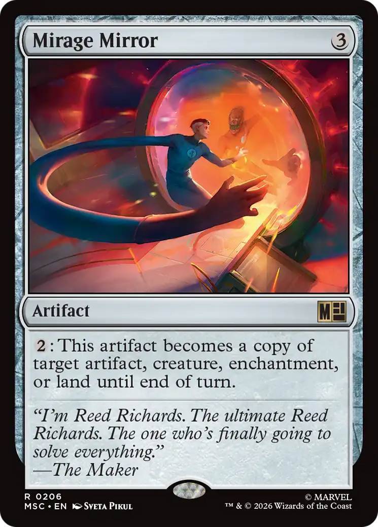 Mirage Mirror (Surge Foil) [Marvel Super Heroes Commander] | Black Swamp Games
