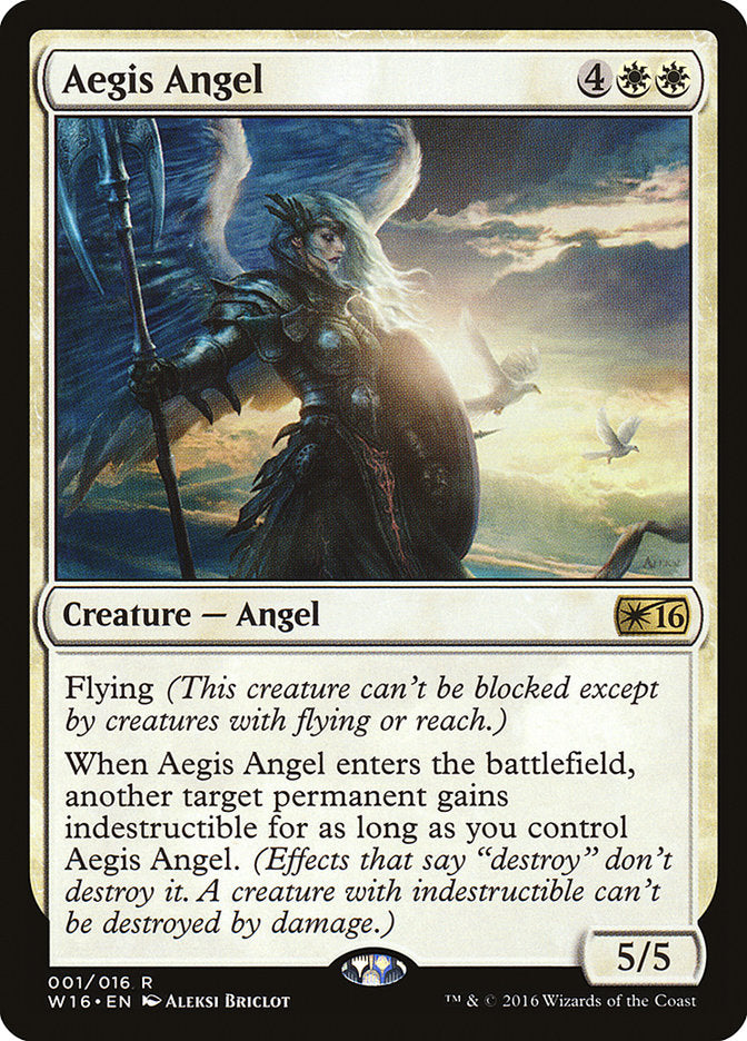 Aegis Angel [Welcome Deck 2016] | Black Swamp Games