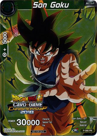 Son Goku (P-066) [Promotion Cards] | Black Swamp Games