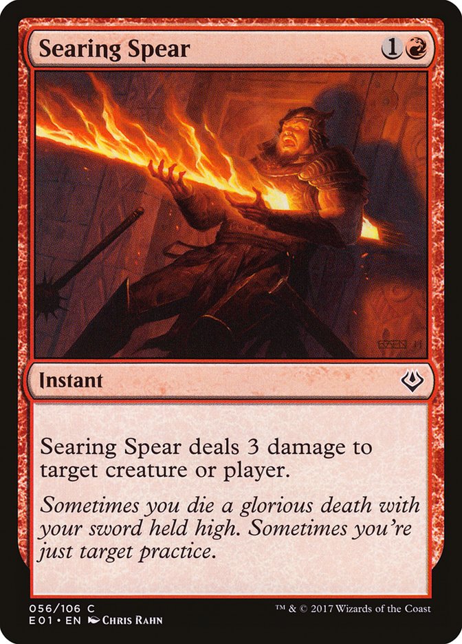 Searing Spear [Archenemy: Nicol Bolas] | Black Swamp Games