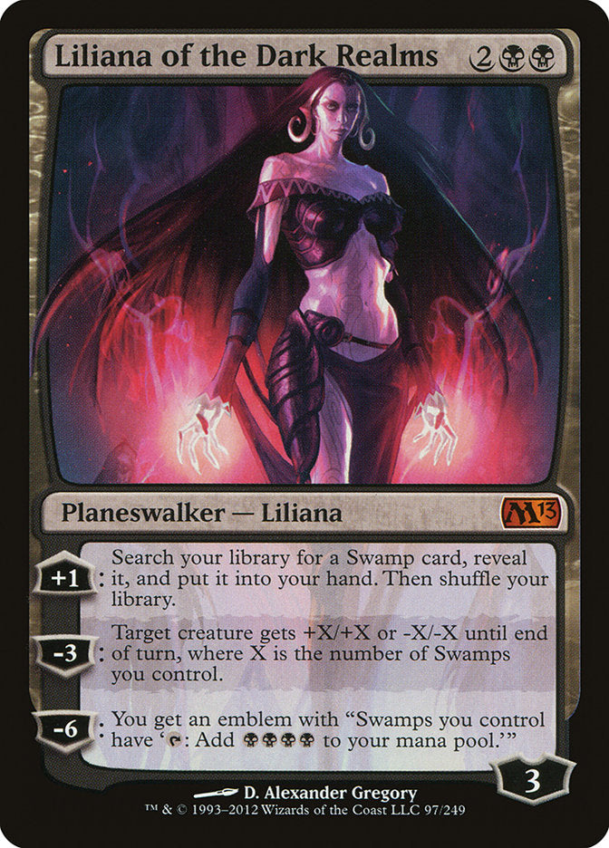 Liliana of the Dark Realms [Magic 2013] | Black Swamp Games