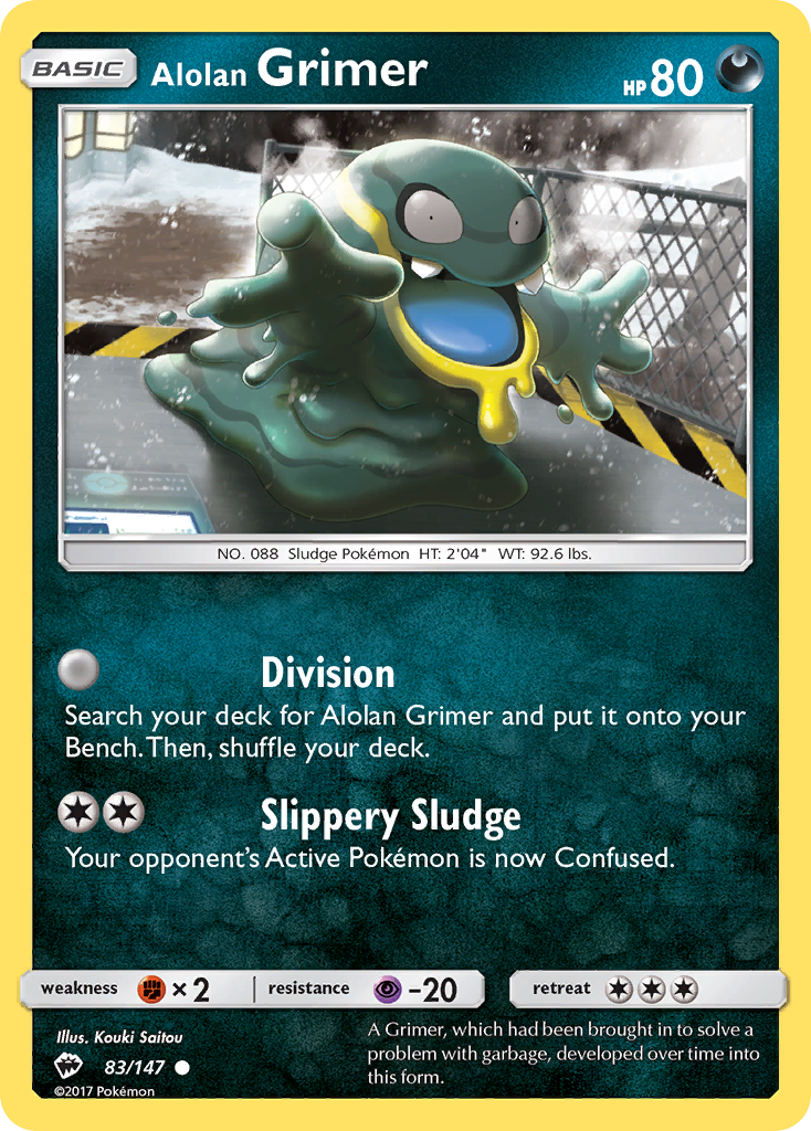 Alolan Grimer (83/147) [Sun & Moon: Burning Shadows] | Black Swamp Games