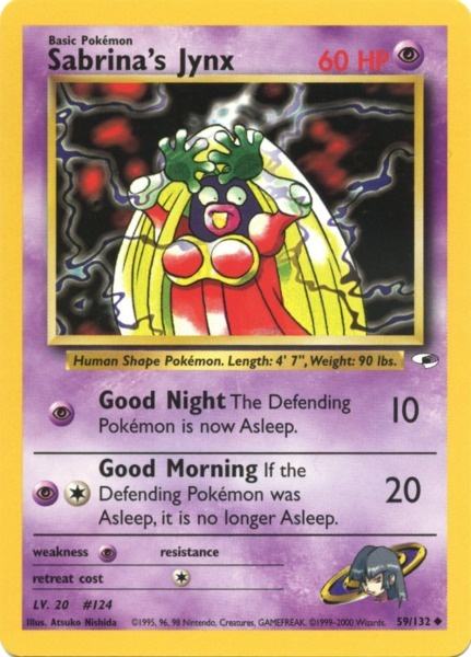 Sabrina's Jynx (59/132) [Gym Heroes Unlimited] | Black Swamp Games