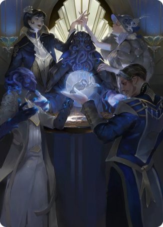 Obscura Ascendancy Art Card [Streets of New Capenna Art Series] | Black Swamp Games