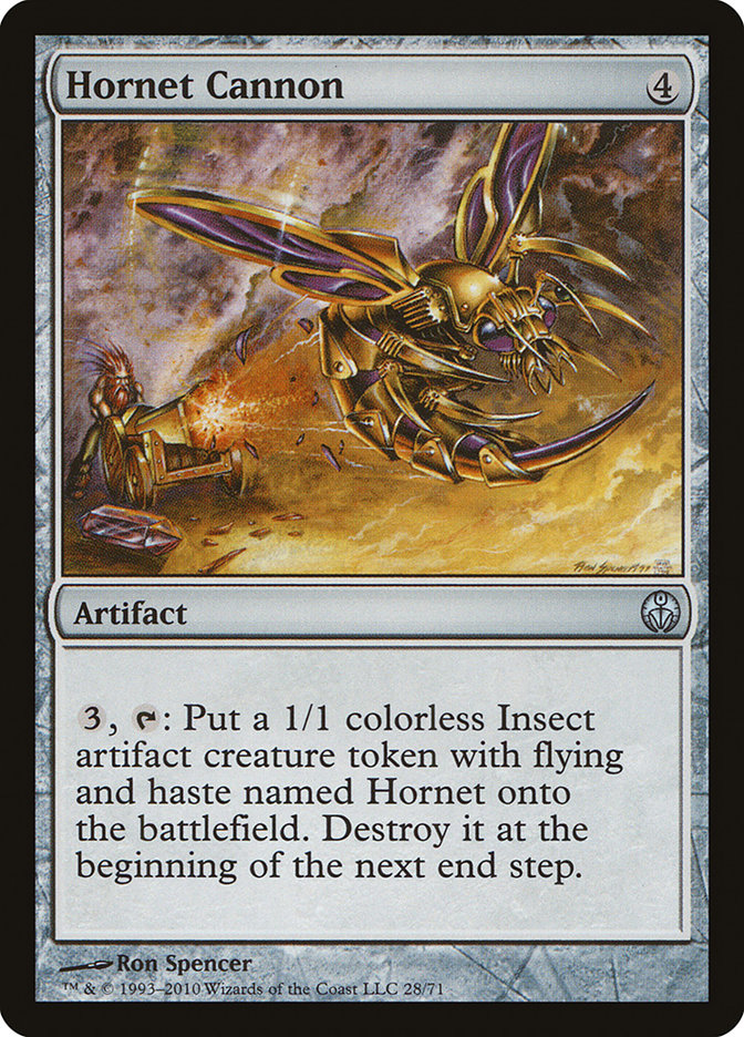 Hornet Cannon [Duel Decks: Phyrexia vs. the Coalition] | Black Swamp Games