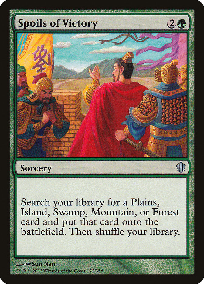 Spoils of Victory [Commander 2013] | Black Swamp Games