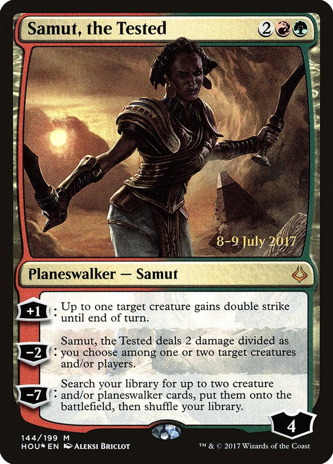 Samut, the Tested [Hour of Devastation Prerelease Promos] | Black Swamp Games