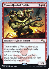 Three-Headed Goblin (Unfinity Foil Edition) [The List] | Black Swamp Games