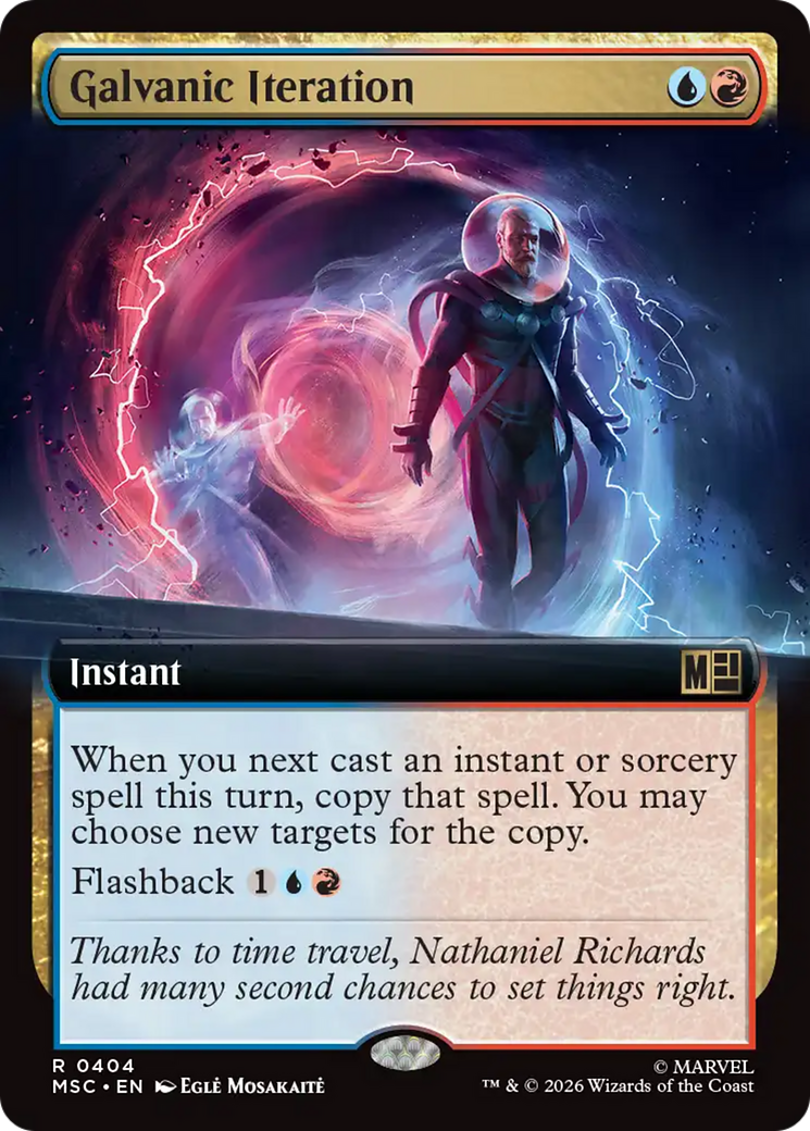 Galvanic Iteration (Extended Art) [Marvel Super Heroes Commander] | Black Swamp Games