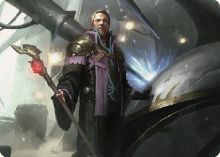 Urza, Prince of Kroog Art Card [The Brothers' War Art Series] | Black Swamp Games