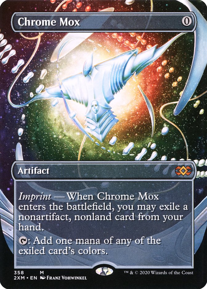 Chrome Mox (Toppers) [Double Masters] | Black Swamp Games