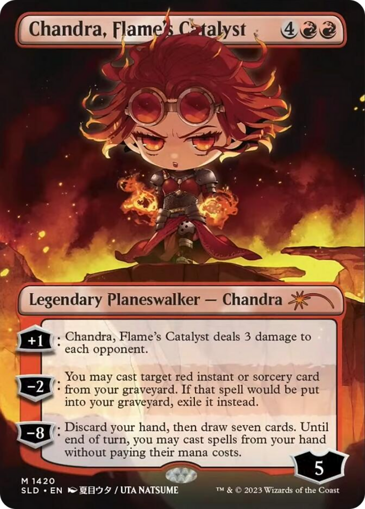 Chandra, Flame's Catalyst [Secret Lair Drop Series] | Black Swamp Games