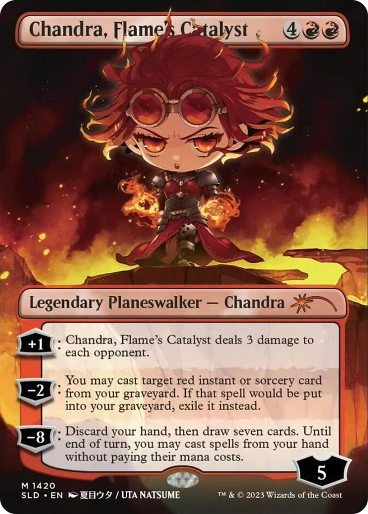 Chandra, Flame's Catalyst (Rainbow Foil) [Secret Lair Drop Series] | Black Swamp Games