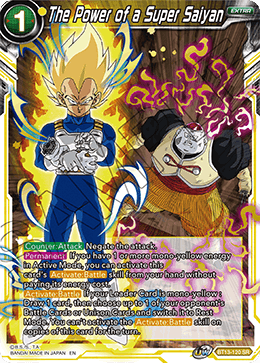 The Power of a Super Saiyan (BT13-120) [Supreme Rivalry] | Black Swamp Games