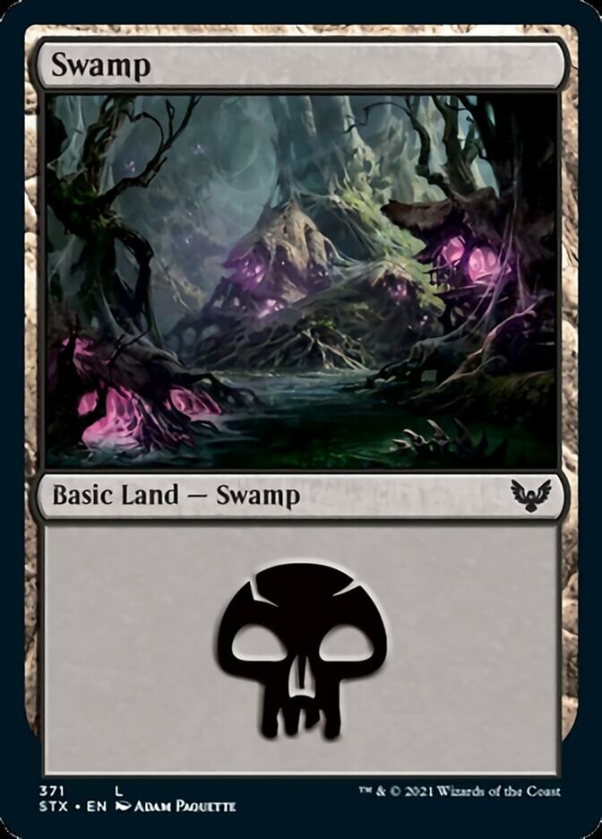 Swamp (371) [Strixhaven: School of Mages] | Black Swamp Games