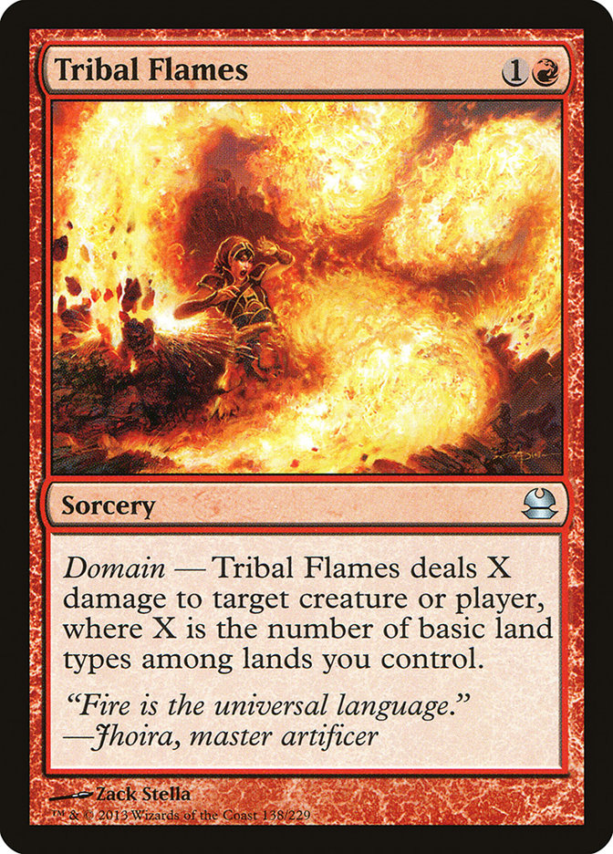 Tribal Flames [Modern Masters] | Black Swamp Games