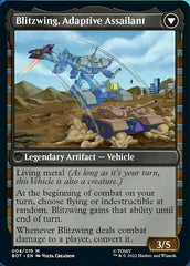Blitzwing, Cruel Tormentor // Blitzwing, Adaptive Assailant [Transformers] | Black Swamp Games