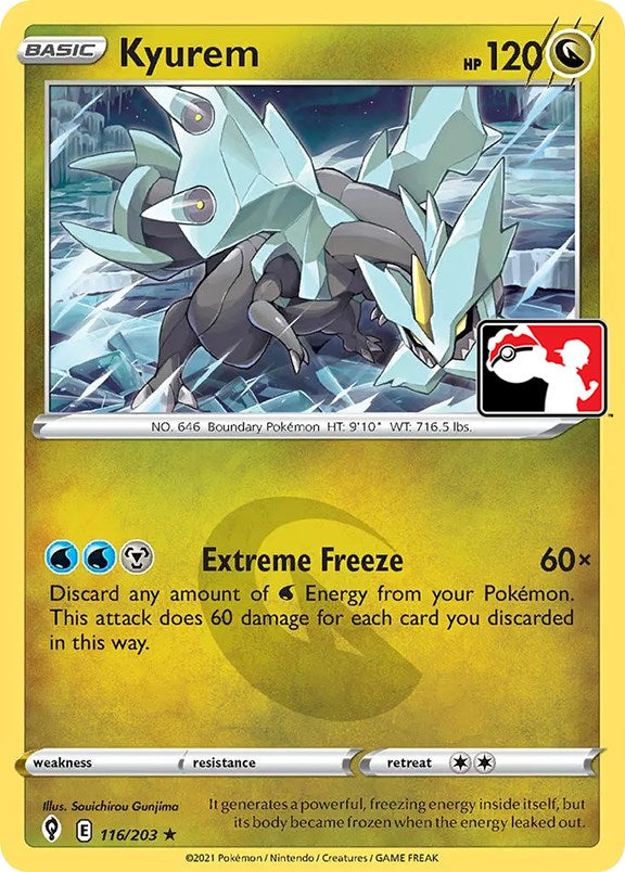 Kyurem (116/203) [Prize Pack Series One] | Black Swamp Games