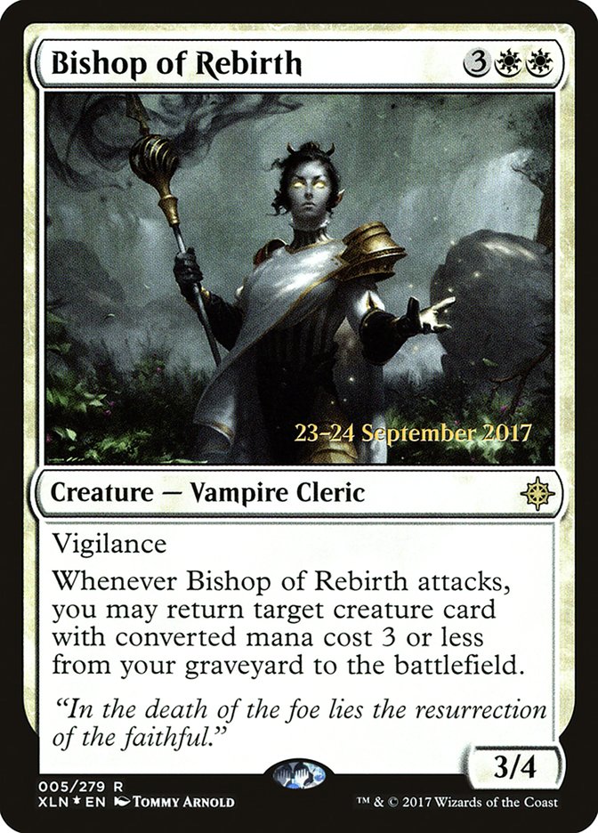 Bishop of Rebirth [Ixalan Prerelease Promos] | Black Swamp Games