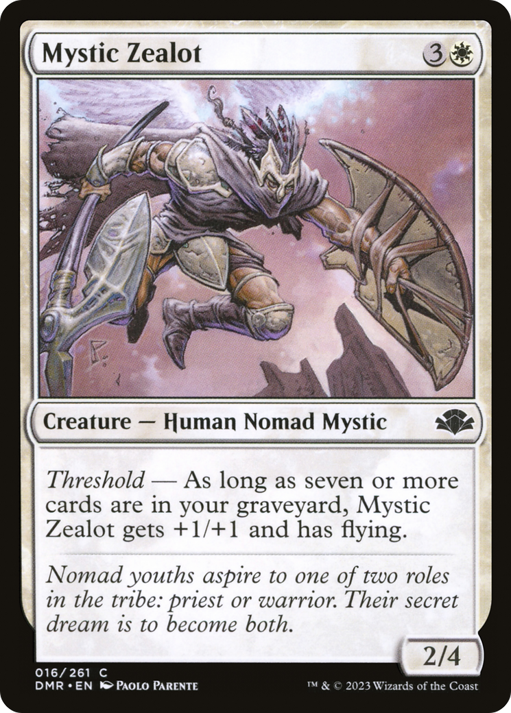 Mystic Zealot [Dominaria Remastered] | Black Swamp Games