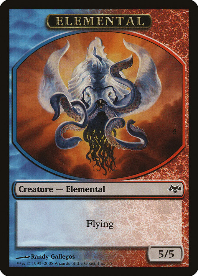 Elemental Token [Eventide Tokens] | Black Swamp Games