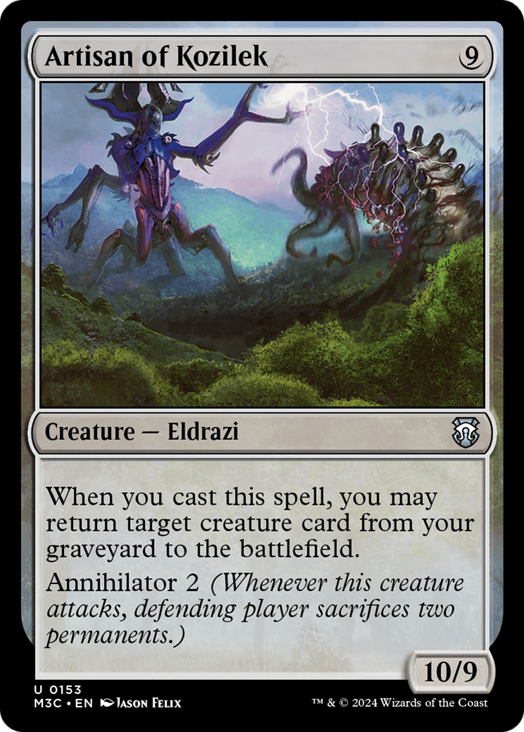 Artisan of Kozilek (Ripple Foil) [Modern Horizons 3 Commander] | Black Swamp Games