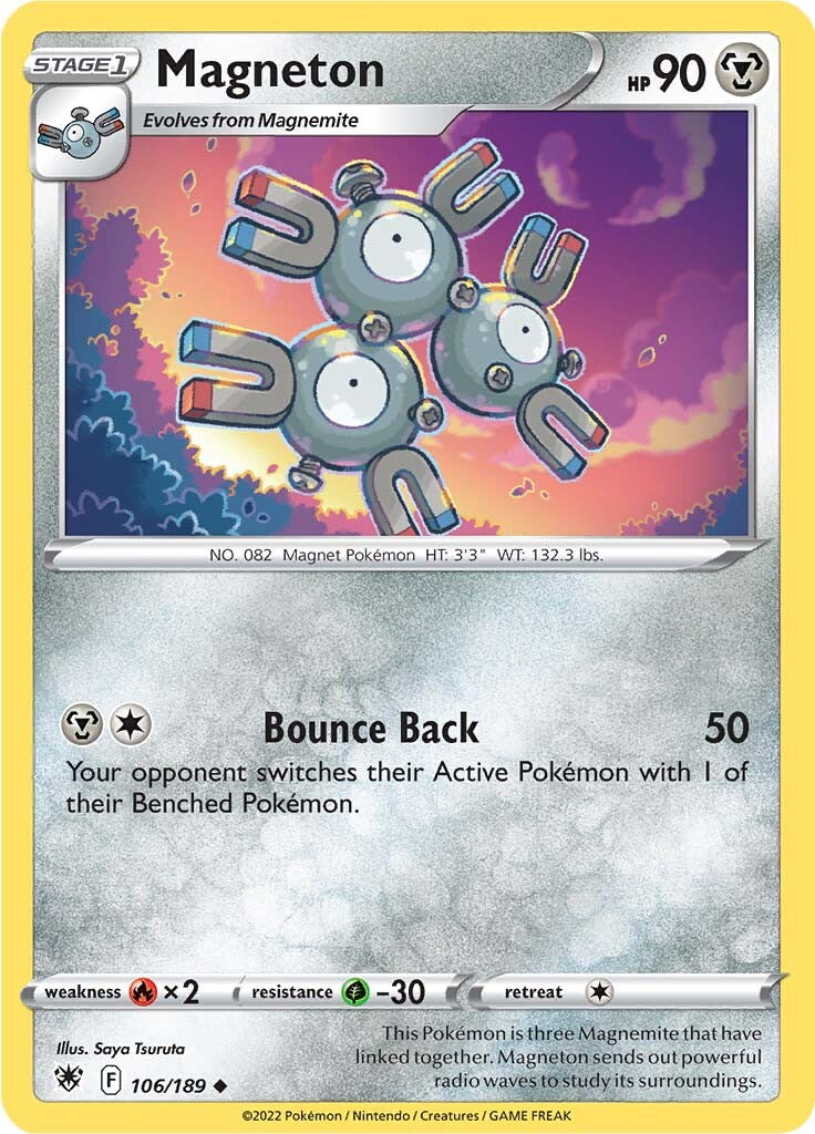Magneton (106/189) [Sword & Shield: Astral Radiance] | Black Swamp Games