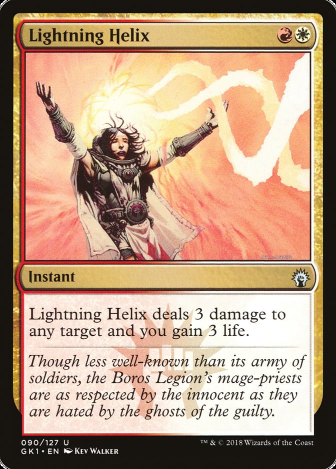 Lightning Helix [Guilds of Ravnica Guild Kit] | Black Swamp Games
