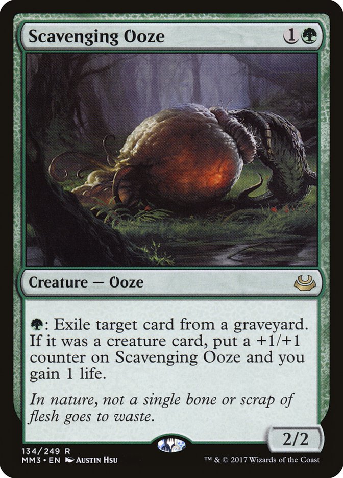 Scavenging Ooze [Modern Masters 2017] | Black Swamp Games