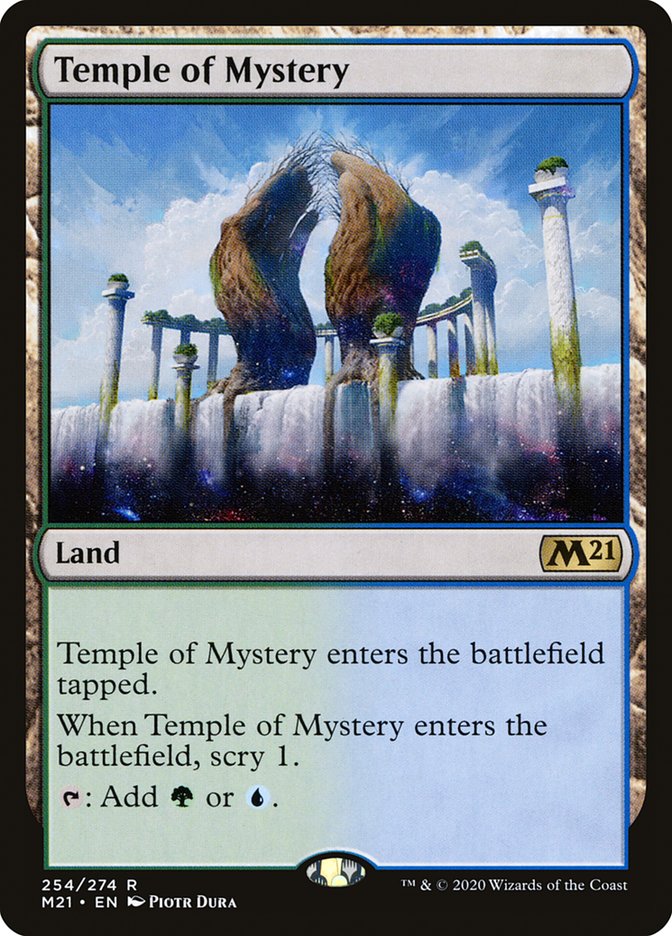 Temple of Mystery [Core Set 2021] | Black Swamp Games
