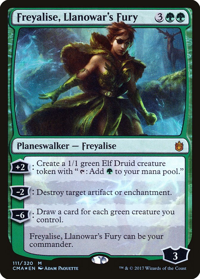 Freyalise, Llanowar's Fury [Commander Anthology] | Black Swamp Games