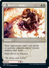 Flamescroll Celebrant // Revel in Silence [Strixhaven: School of Mages Prerelease Promos] | Black Swamp Games