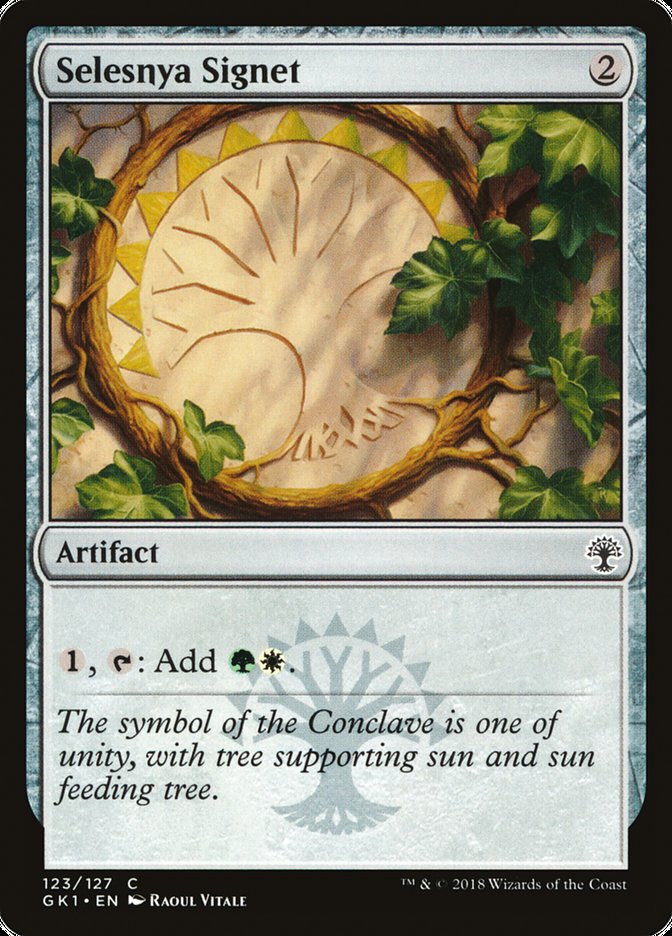 Selesnya Signet [Guilds of Ravnica Guild Kit] | Black Swamp Games