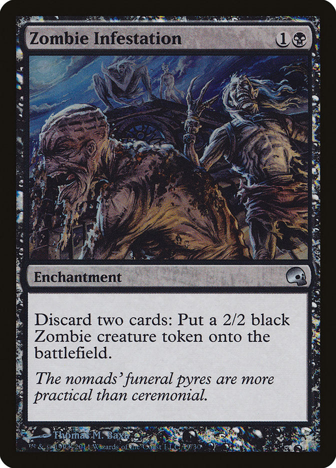 Zombie Infestation [Premium Deck Series: Graveborn] | Black Swamp Games